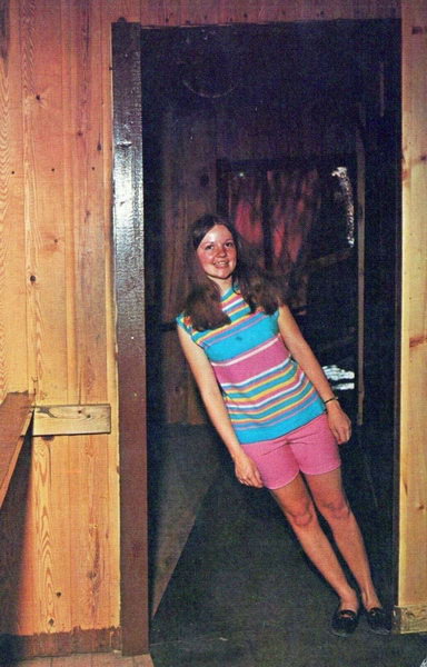 Mystery Hill - Old Post Card (newer photo)